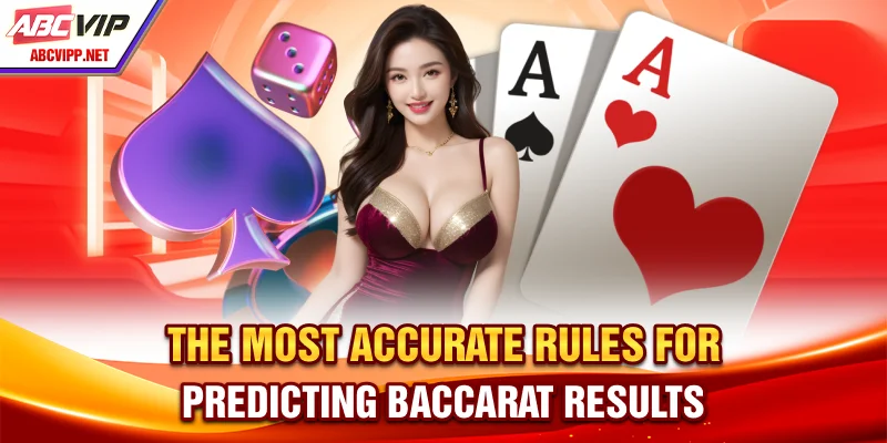 The most accurate rules for predicting baccarat results